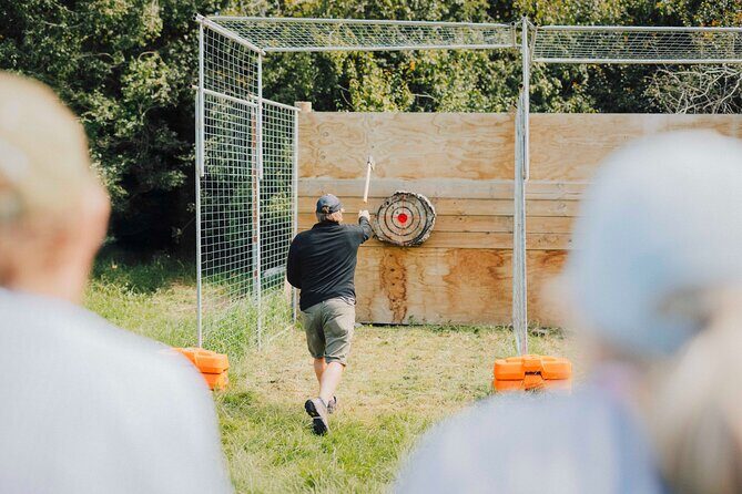 Ridgeway Disk Golf Robot Shooting Axe Throw - What is Ridgeway Play? A Closer Look