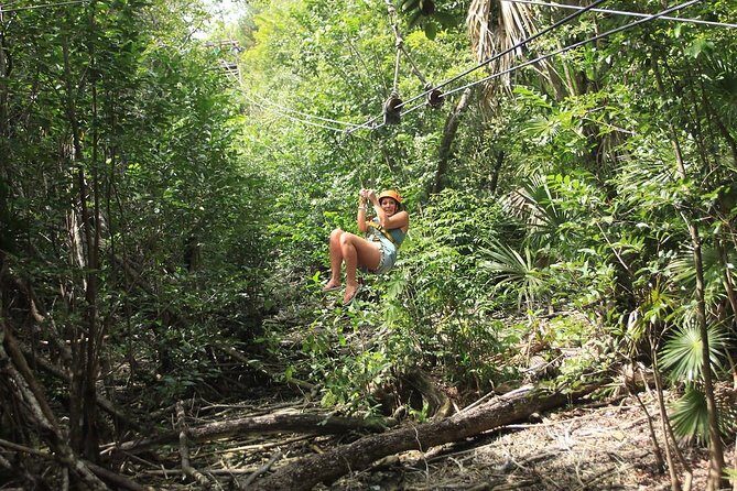 Riviera Maya Jungle Half-Day Tour: ATV, Ziplines, Cenote Swim, Rappel - Key Points