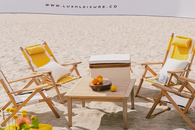Riviera Suite Private Beach Lounge and Picnic Set Up - Who Will Get The Most From This Experience?
