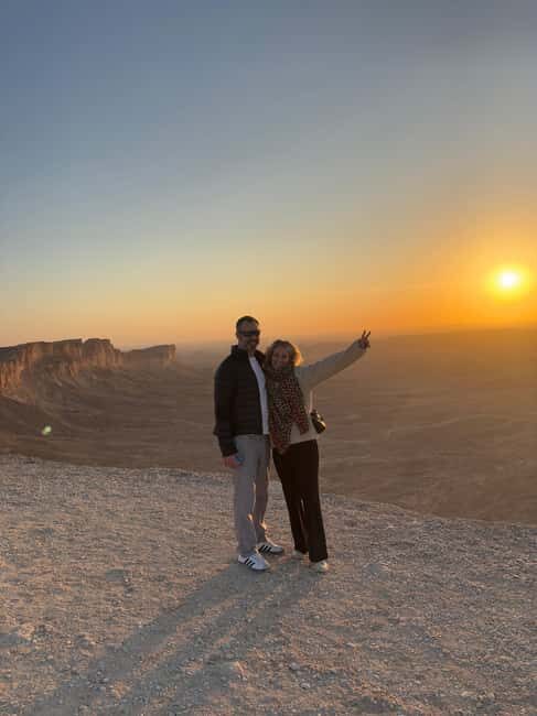 Riyadh : ( First ) Edge Of The World - The Sunset Experience: Crafted for Peace and Awe