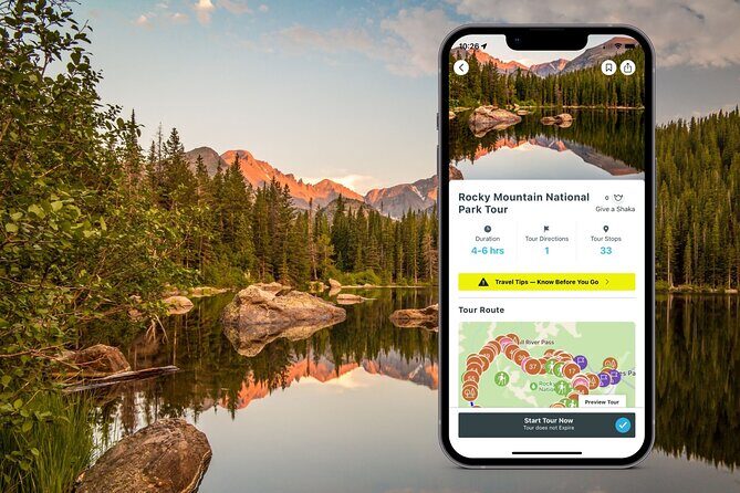 Rocky Mountain National Park Self-Guided Audio Tour - Key Points