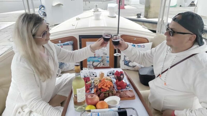 Romantic Boat Cruise with Wine & Cheese or Surprise Dinner - Key Points
