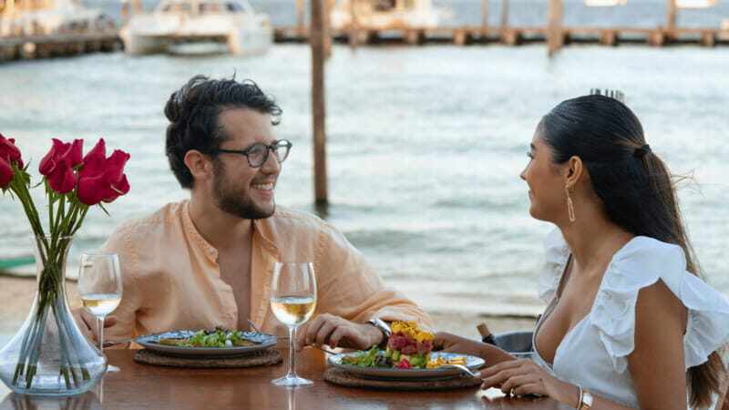 Romantic dinner in front of the sea - Who Will Love This?