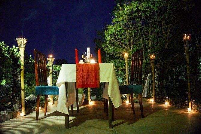 Rooftop Romantic Dinner - 4 Courses Set Meal & Wine - Key Points