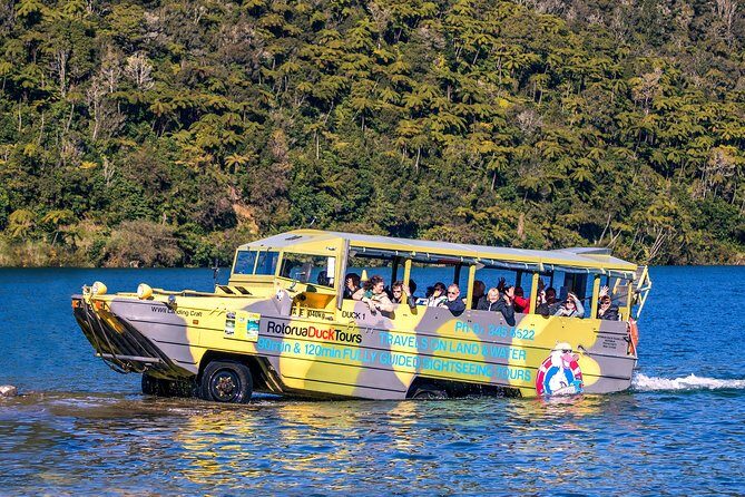 Rotorua Duck Boat Guided City and Lakes Tour - A Fun and Authentic Way to Discover Rotorua: The Duck Boat Guided City and Lakes Tour