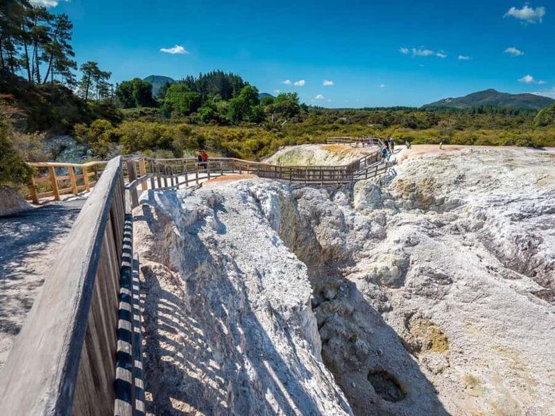 Rotorua: Wai-O-Tapu, Redwoods, and Secret Spot a Day Tour - Key Points