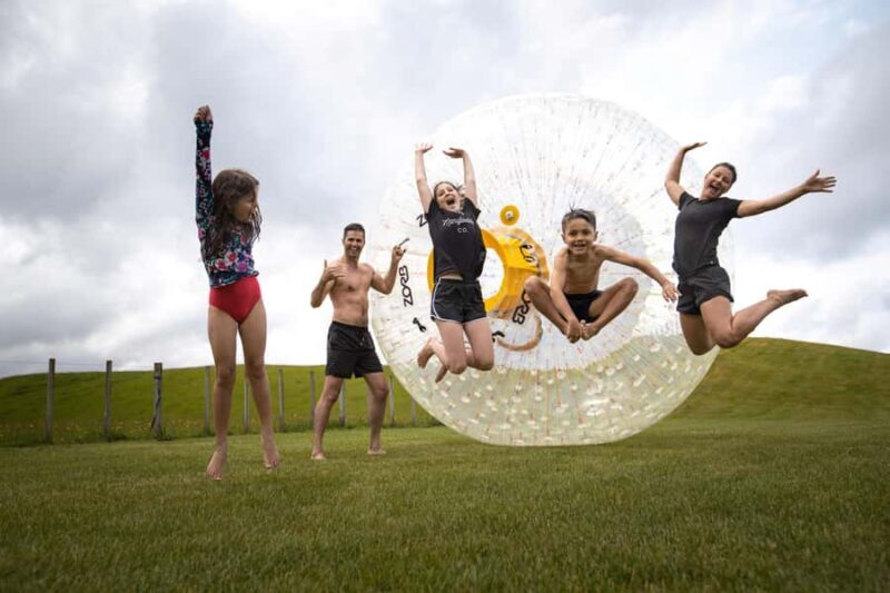 Rotorua: ZORB Inflatable Ball Rides - Facilities and Additional Perks