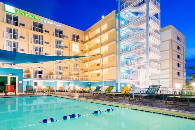 Roundtrip (LPIA) to Magaritaville, Marriott, Holiday Inn, Hilton - Key Points