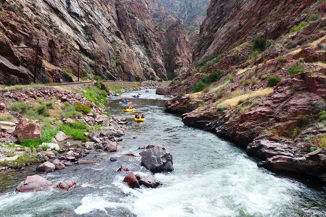 Royal Gorge Rafting Half Day Tour (FREE wetsuit use!) - Class IV Extreme fun! - Authentic Reviews from Participants