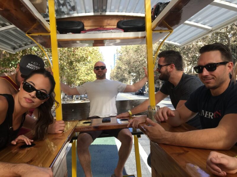 Sacramento: Pedal Bar Tour with 2 Stops - Starting Point and Check-In
