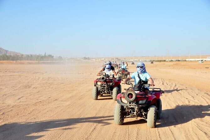Safari Quad Bike Adventure, Camel, Show, Dinner & Stargazing - A Deep Dive into the Sinai Desert Adventure