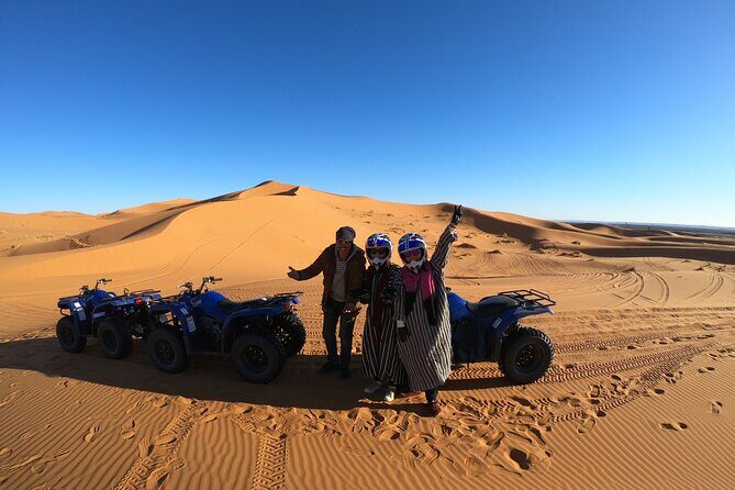 Sahara ATV Quad & buggy in Merzouga Desert & Sandboarding - FAQ
