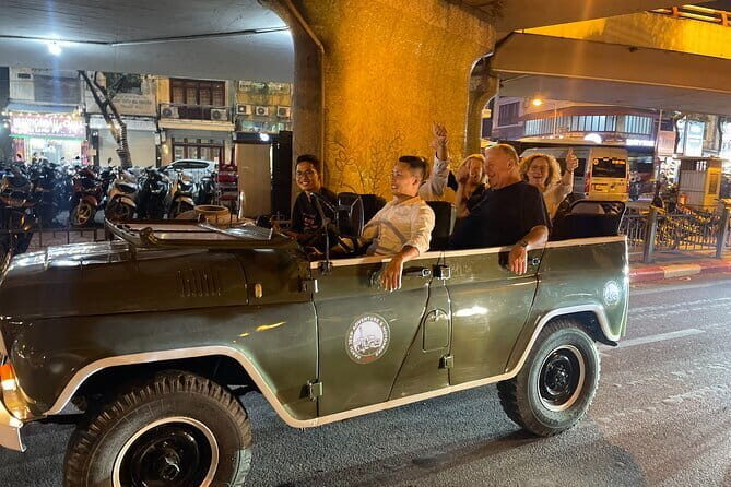 Saigon By Night Open Air Jeep Street Food Tour Experience - Key Points