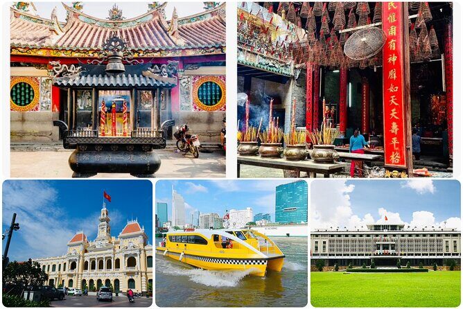 Saigon City and Chinatown Exploration with Water Bus Adventure - Key Points