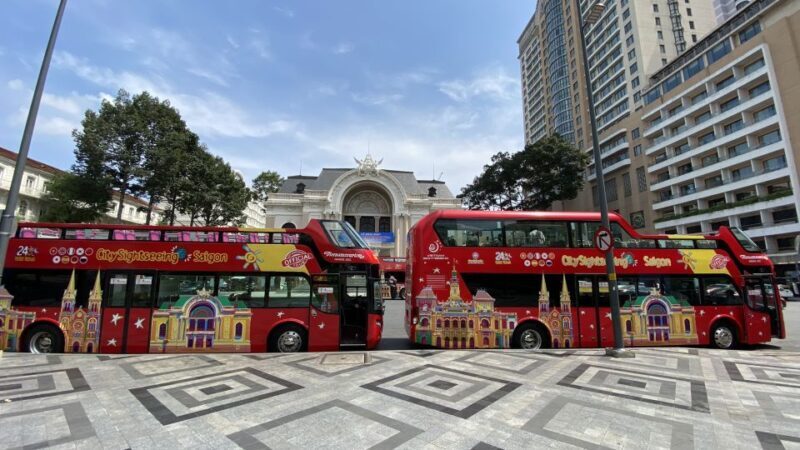Saigon: City Sightseeing Hop-On Hop-Off Bus Tour - Key Points
