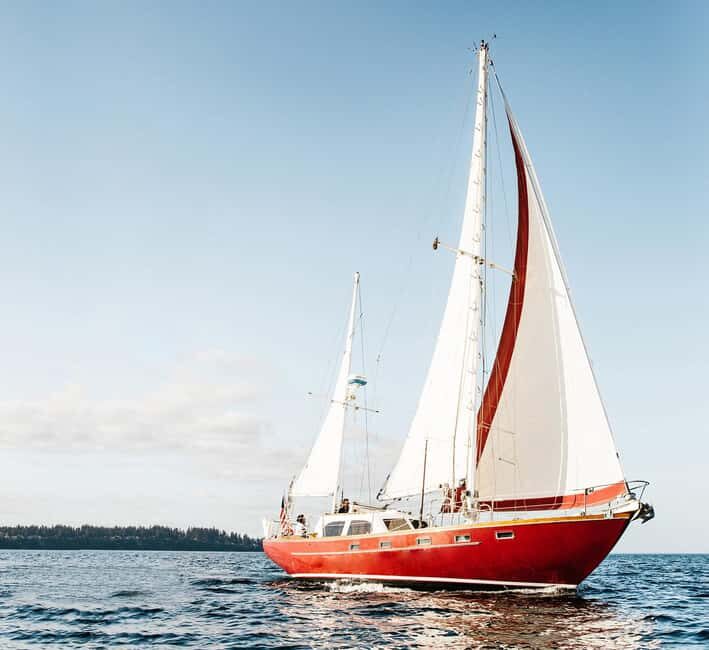 Sail Bainbridge Island & Seattle Waters - Classic Sailboat - The Views & Wildlife