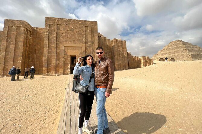 Sakkara step pyramids and Memphis half day tour from Cairo and Giza hotels - Key Points