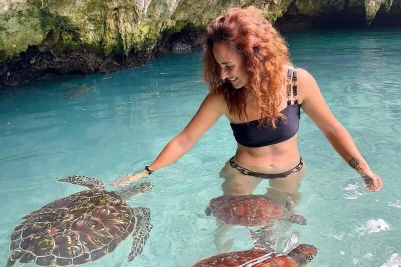 Salaam cave swimming with turtles and Mtende beach - Key Points