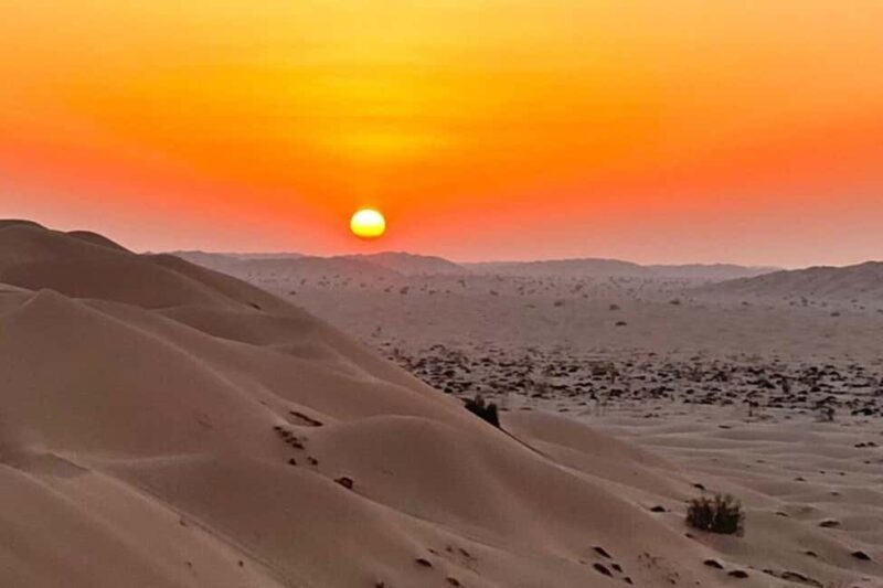 Salalah: Sunset desert safari tour in salalah(private tour) - Concluding with the Rub al Khali and Sunset Views