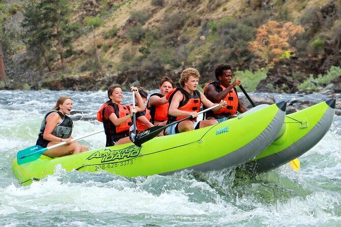 Riggins Rafting Salmon River Half Day Rafting in Riggins Idaho