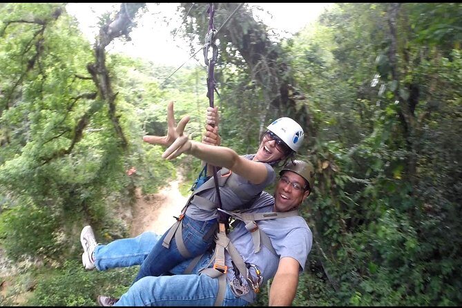 Samana Zip Line with Waterfalls & Culture Tasting - Key Points