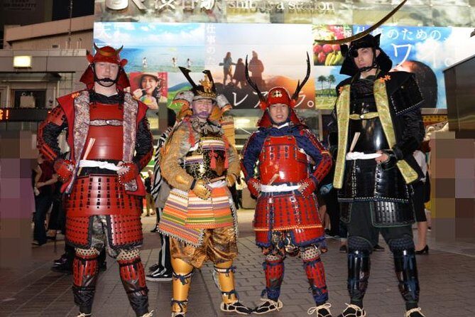 Samurai photo shooting at Street in Shibuya - Who Will Love This Tour?