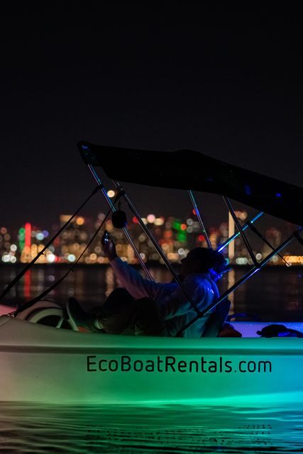 San Diego: Night Date Glow Pedal Boat with Downtown Views - The Sum Up