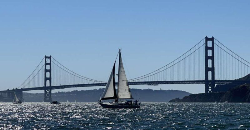 SAN FRANCISCO: (2hr) PRIVATE Sailing Experience 6 Guests - An In-Depth Look at the San Francisco Private Sailing Experience