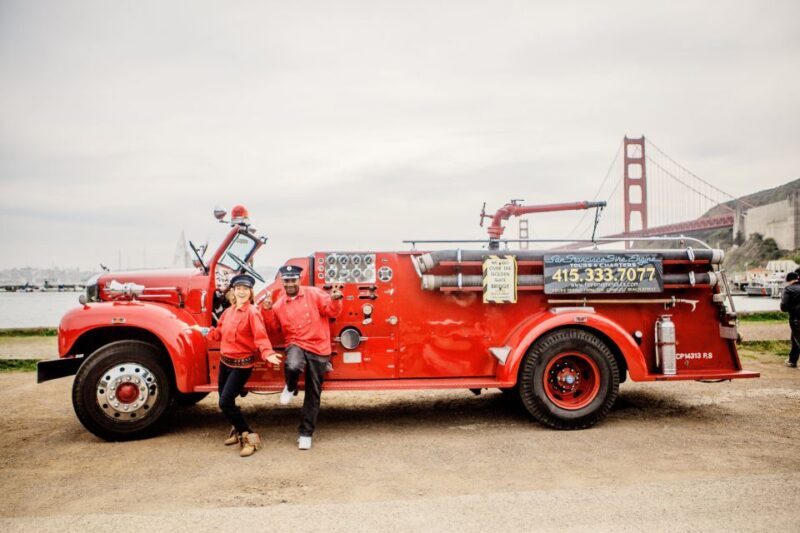 San Francisco Bay: 90-Minute Fire Engine Tour - The Practicalities: Price, Duration, Group Size