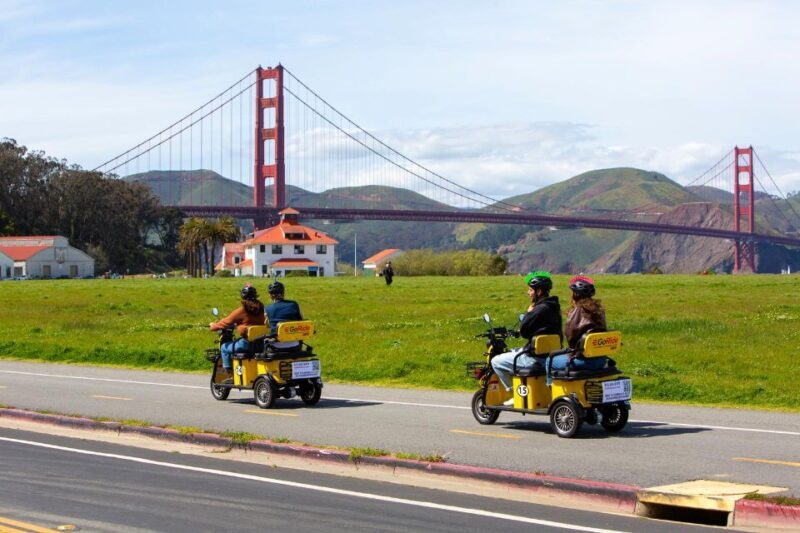 San Francisco: Electric Scooter Rental with GPS Storytelling - FAQ