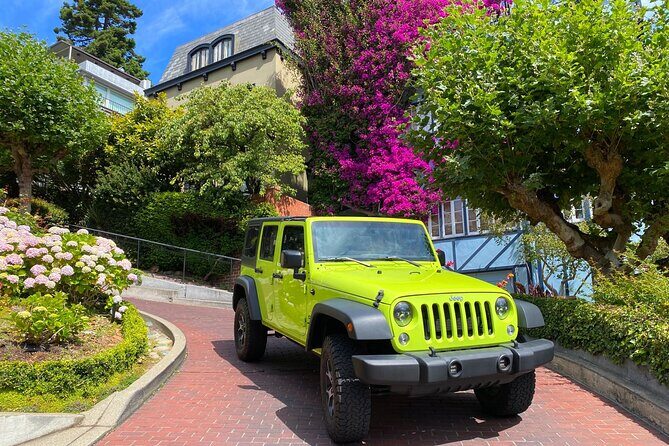San Francisco Private Group Open Top Jeep Tour - 3 Hour - The Journey Begins at Fisherman’s Wharf
