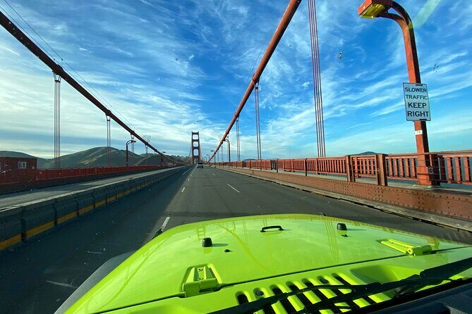 San Francisco Private Group Open Top Jeep Tour - 3 Hour - Crossing the Golden Gate Bridge - A Must-See