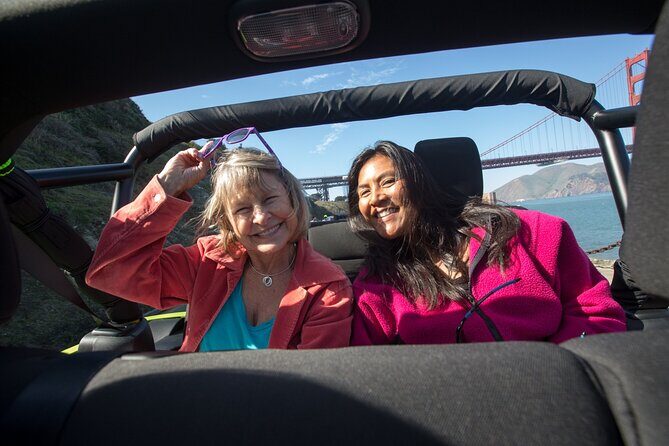 San Francisco Private Group Open Top Jeep Tour - 3 Hour - Japantown and Downtown Highlights