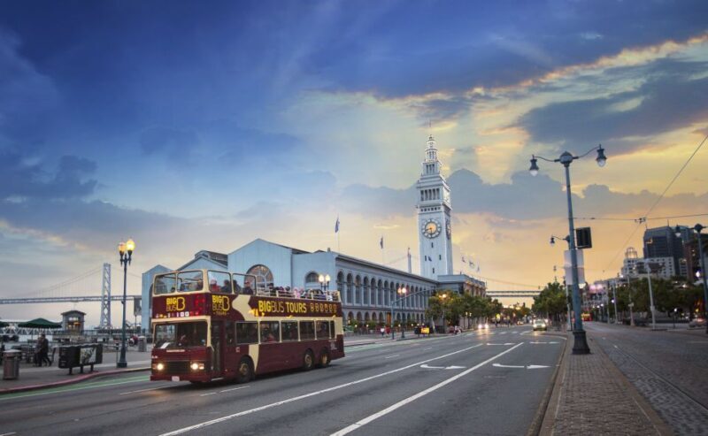 San Francisco: Sightseeing Sunset Tour by Open-Top Bus - Key Points