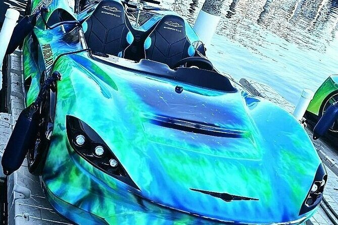 San Juan PR Watersports Car Rental Green McLaren - Key Points