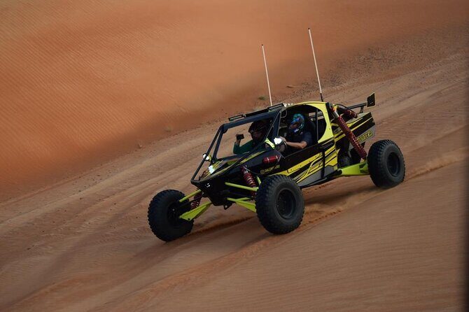 Sand Rail Dune Buggy Adventure with Sandboarding & Camel Riding - Key Points