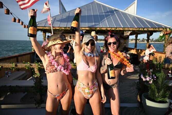 Sandbar Safari on One of a Kind Tiki Boat in Key West - A Closer Look at the Sandbar Safari Experience
