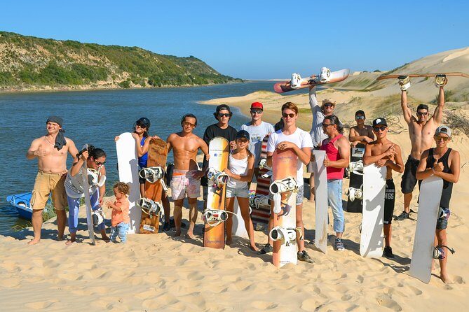 Sandboarding with a Short Boat Trip - Key Points
