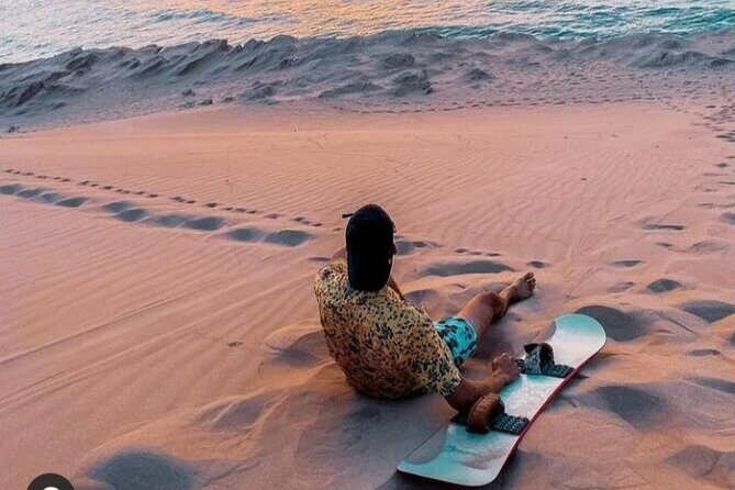 Sandboarding with Panoramic Views of the ocean and Agadir Desert - FAQ