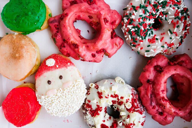 Santa Monica Holiday Donut Adventure and Walking Food Tour - Exploring the Itinerary in Detail