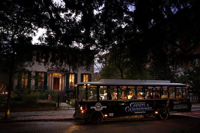 Savannah Ghosts & Gravestones Trolley Tour - Key Points