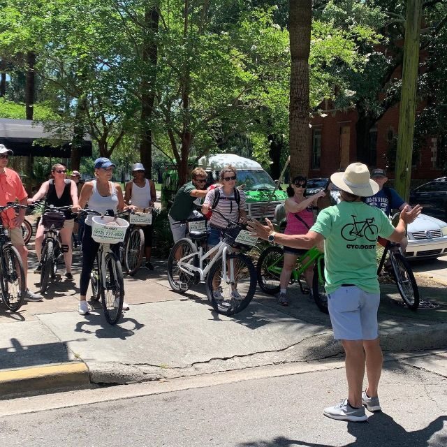 Savannah: Historic District Guided Bike Tour - Detailed Breakdown of the Itinerary