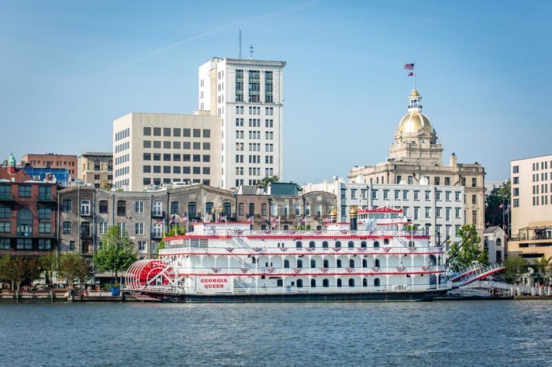 Savannah: Riverboat Narrated Harbor Sightseeing Cruise - The Highlight: Old Fort Jackson and Its Artillery