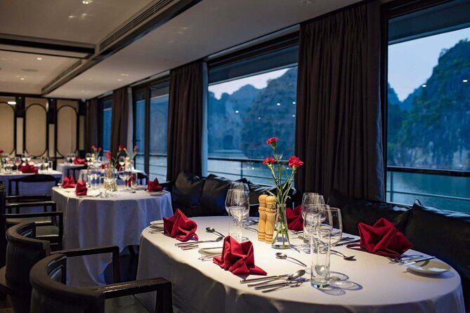 Scarlet Pearl Cruise - The Pearl of Ha Long Bay - 2 Days 1 Night - The Voyage Begins: Lan Ha Bay and Sang Cave