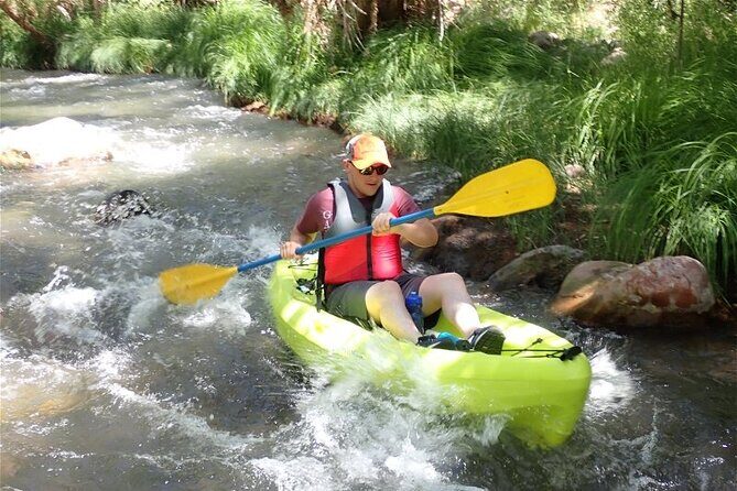 Scenic Guided Kayak Trip - The Rapids and Safety