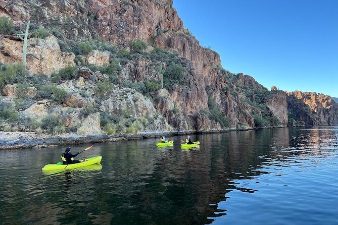Scenic Guided Kayaking Tour on Saguaro Lake - FAQ