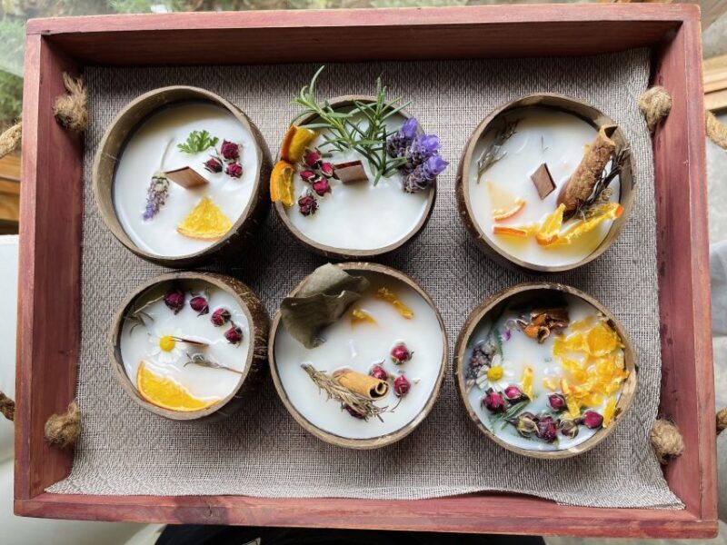 Scented candle workshop at Twin Beans Farm - Da Lat suburb - Practical Tips