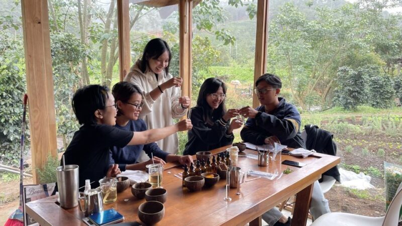 Scented candle workshop at Twin Beans Farm - Da Lat suburb - FAQ