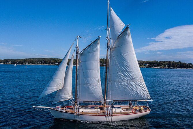 Schooner Eastwind Sunset Sail to see the Maine Coastline - The Practical Details