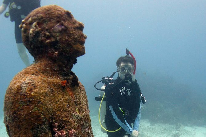 Scuba diving at MUSA the underwater museum for certified divers - FAQ